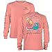 Simply Southern Long Sleeve Melon T-Shirt - Sugar & Spice (Large)