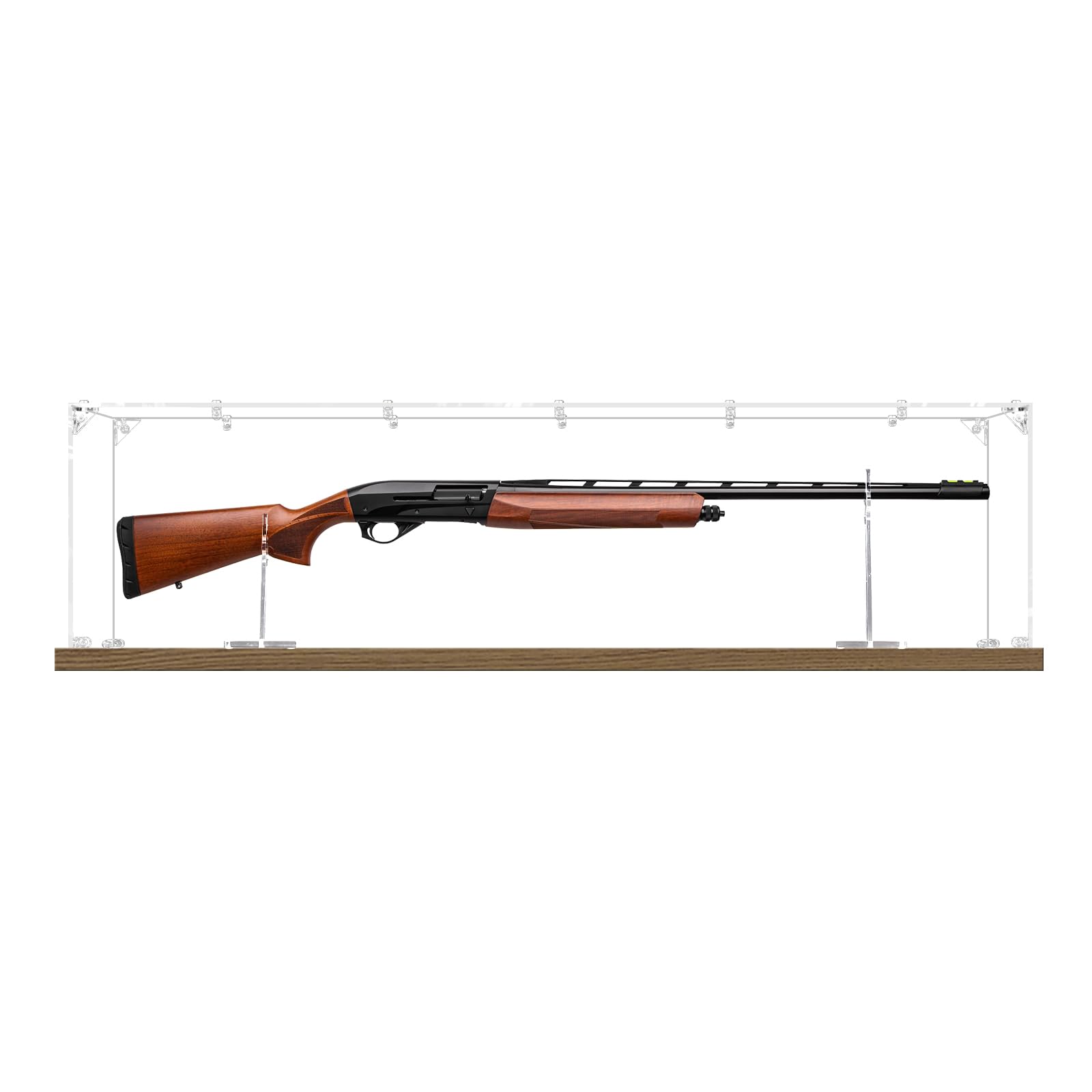 Photo 1 of 49" Acrylic Rifle Display Case - Tabletop Gun Cabinets for Rifles & Shotguns