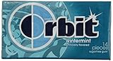 Orbit Wintermint Sugar Free Chewing Gum 12 packs of 14 sticks