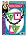 Rubies 1980's Neon Necklace/Earrings Costume Accessory Set for Adults, Women's No Size