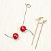 Vancool 200 Bamboo Knot Skewers, 4 Inch Knotted Skewers. Twisted Ends Bamboo Skewers Cocktail Picks.