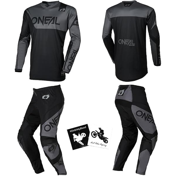 Amazon.com: MX Outfit O'Neal Element Warhawk Red Men (W28/Small