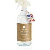 Hillhouse Naturals - Linen Spray - Made in the USA - Fresh Linen Scent - 1L | Aromatherapy Spray for Relaxation &amp; Sleep - Refresh Bedding, Curtains &amp; More - With Citrus, Bergamot, Rose &amp; Musk