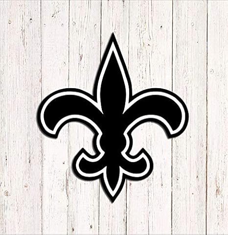 Amazoncom Celycasy Fleur De Lis Symbol Decal New Orleans