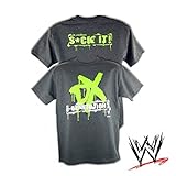 DX D-Generation X Suck It WWE Wrestling Gray T-shirt