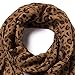 DOOPOOTOO Women Fashion Leopard Pattern Animal Print Shawl Scarf Wrap