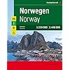 Norwegen, Autoatlas 1:250.000 – 1:400.000: GRAAN SP Spiral-bound – Gevouwen Kaart, 25 juli 2018
