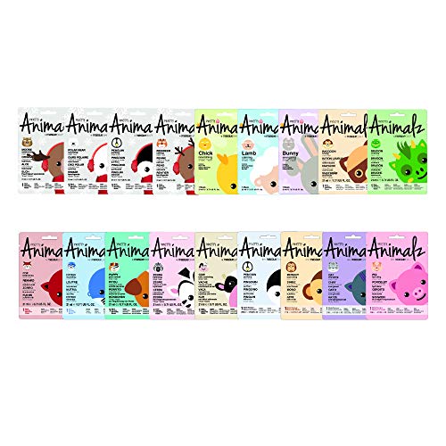 Masque Bar Pretty Animalz Sheet Mask Zoo Bundle - 18 Pack