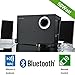 Microlab M200BT Wireless Bluetooth Speaker Hifi Home Theater Home Audio Amplifier Multimedia System 2.1 Acoustic Home Audio Wood Subwoofer Super Bass Power 50Watts for iPhone, Smartphones, Tablet, Laptop