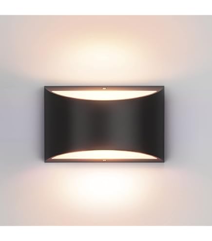 Aplique Hornwood Con Detalles De Madera, Negro - Www