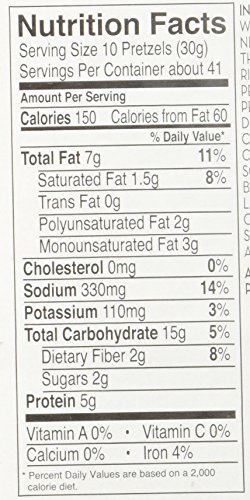 Daily Chef Peanut Butter Filled Pretzels - Set of 2 X 44oz Jars - Party/Family Size - Thumbnail 2