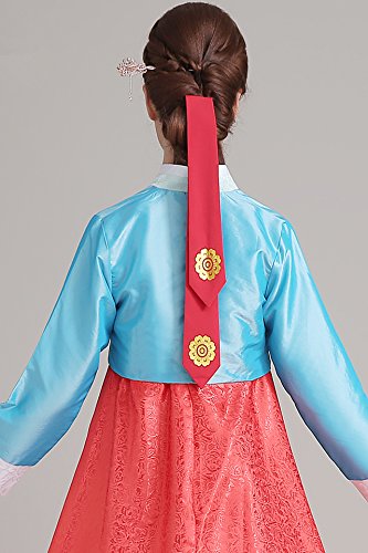 Generic Traditional Chinese clothing costume hair band Korea North Korea take the lead in ethnic clothing bronzing hair rope Korean Hair Accessories
