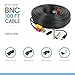 Amcrest 100 Feet Pre-Made All-in-One Siamese BNC Video and Power CCTV Security Camera Cable with Two Female Connectors for 960H & HD-CVI Camera and DVR (SCABLEHD100B)