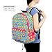 Zicac Canvas Backpack Smiling Face Satchel Printed Daypack