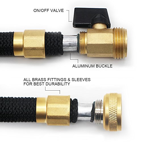 100ft Expandable Garden Hose New Improved Flexible Water Hose with