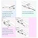 TOPCABIN 2 PCS Children Bicycle Brake Lever Handlebar Brakes for Children Bike (Pink)
