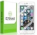 IQShield Screen Protector Compatible with iPhone 7 Plus (Maximum Coverage) LiquidSkin Anti-Bubble Clear TPU Film