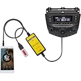 Yomikoo Car Audio CD to AUX USB Input Adapter for Honda Acura, Plug &amp; Play | Compatible with Accord 2003-2012, Civic 2006-2012, CR-V 2005-2014, Odyssey 2005-2010, Acura TSX 2004-2011, and more