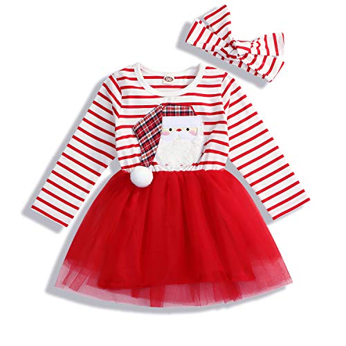 Santa Outfit For Girls - Baby Girl Christmas Outfit Toddler Kids