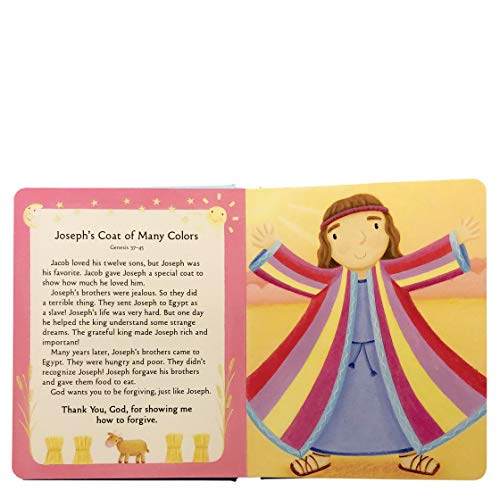 Baby's First Bible Stories Padded Board Book - Gift for Easter, Christmas, Communions, Newborns, Birthdays, Beginner Bible