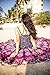 Folkulture Round Mandala Tapestry or Boho Beach Blanket or Bohemian Decoration or Hippie Beach Blanket, Circle Tablecloth or Picnic Blanket, Indian Meditation Rug Mat for Yoga, Pink Purple - 72 Inches