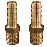 Milton 602 1/4" MNPT 3/8" ID Hose End Fitting - Box of 10