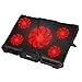 EletecPro Laptop Cooler External Cooling Fans Pad For 12