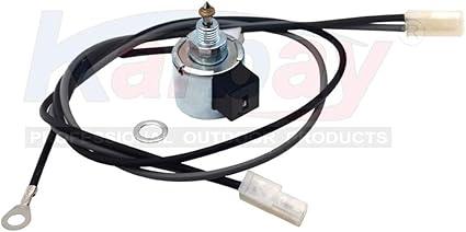 Amazon Com 694393 Fuel Solenoid 698183 Fuel Shut Off Valve 692037 Wiring Harness For Bs Replacement Garden Outdoor