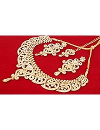 Touchstone Indian Bollywood Royal Look Marvelous - Juego de collar y collar para mujer