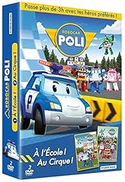 Robocar Poli - Coffret 1 & 2 : À l'école ! + Au cirque ! - Pack