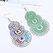 Funky Lightweight Bohemian Geometric Drop Earrings | Fashion Statement For Women & Girls
