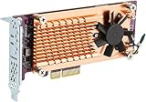 QNAP QM2-2P-244A Dual M.2 22110/2280 Pcie SSD