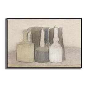 Framed Canvas Wall Art Still Life by Giorgio Mordian Canvas Prints Home Artwork Decoration for Living Room,Bedroom - 16x24 inches