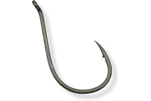 Owner 5377 Mosquito Light Wire Super Needle Point Hook, Pro Pack, Black Chrome