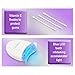 Calily Life Teeth Whitening Kit – 30 Treatments –Instant Professional Results -Includes 30 ML Whitening Gel + 20 ML Remineralization & Desensitization Gel + 3 Vitamin E Swabs + LED Oxidation Light