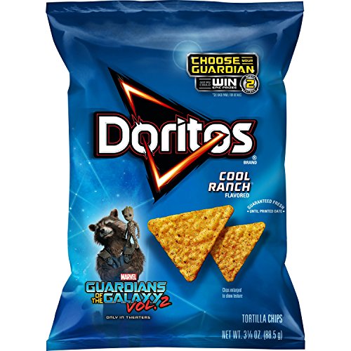 Doritos Cool Ranch Flavored Tortilla Chips, 3.125 Ounce