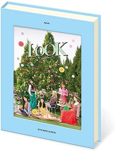 APINK LOOK 9th Mini Album Jujirong VER CD+POSTER+Photo+Photo Book+3 Card+Stand+Sticker+TRACKING CODE K-POP SEALED