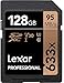 Lexar Professional 633x 128GB SDXC UHS-I Card, Up To 95MB/s Read, for Mid-Range DSLR, HD Camcorder, 3D Cameras, LSD128GCB1NL633 (Product Label May Vary)