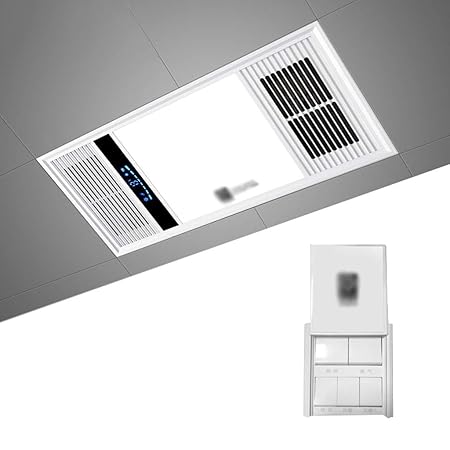 GXFC Calentador de baño Multifuncional 4 en 1 Ventilador ...