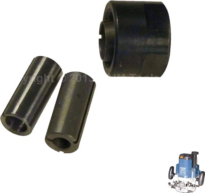Collet Chuck Reducer 12mm to 6 & 8mm for Merry MAKITA 3612 Router