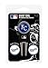 Team Golf MLB Kansas City Royals Divot Tool Pack With 3 Golf Ball Markers Divot Tool with 3 Golf Ball Markers Pack, Markers are Removable Magnetic Double-Sided Enamel