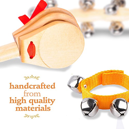 image for aGreatLife Montessori Musical Toys for Toddlers - Assorted Wooden Inst