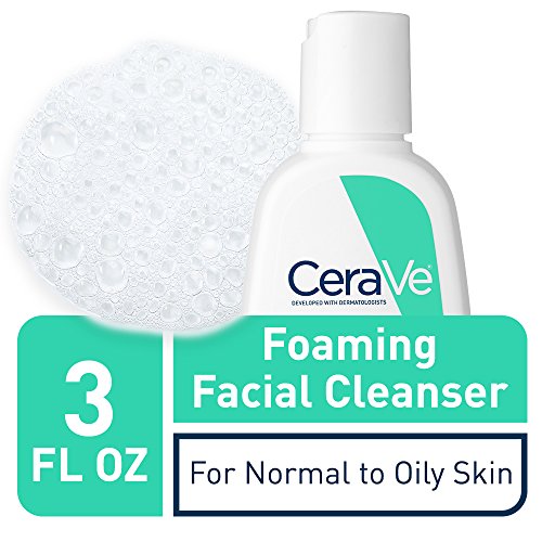 CeraVe Foaming Facial Cleanser 3 Fl. Oz Travel Size Daily Face Wash