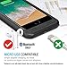 iPhone 8 Plus / iPhone 7 Plus Battery Case, Maxboost [Atomic Power] 4000mAh iPhone 8 Plus Charger / iPhone 7 Plus Charger Rechargeable Extended Battery Cases [Apple MFi Certified] (Black)