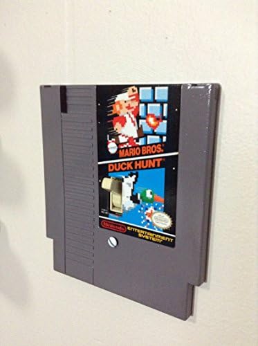 Nintendo Light Switch Cover- NES Super Mario Bros and Duck Hunt Game Cartridge