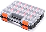 Anlayliay 34 Compartment Double Sided Organizer Storage Box Impact Polymer view 1