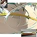 HOODDEAL Acrylic Heart-Shaped Mirror Wall Stickers Plastic Removable Heart Art Decor Wall Poster Living Room Home Decoration,Multi-Size (15PCS, Silver)