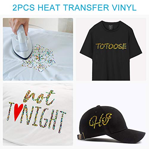 Adhesive Permanent Vinyl Sheets for Cricut 31 Packed Assorted Colors