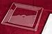 Oasis Creations Clear Square Plates Set 6.5