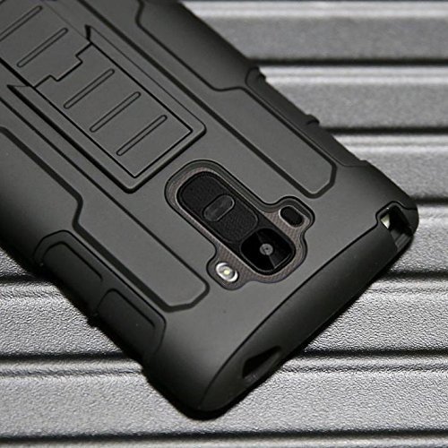 LG G4 Vista Case, Heavy Duty Impact Holsterl Stand Cover Case for